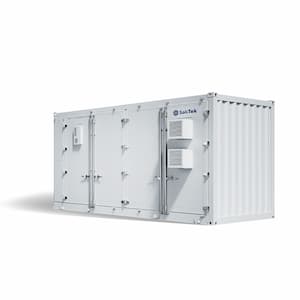 I container baterie su larga scala